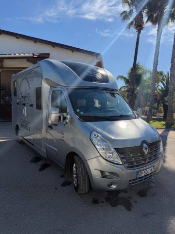 Kleine paardenvrachtwagen (B rijbewijs) Renault Master 2017 Tweedehands