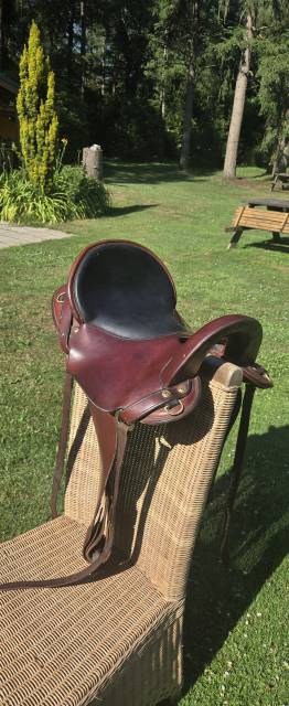 Uniek HO westernzadel &ndash; extra brede rug