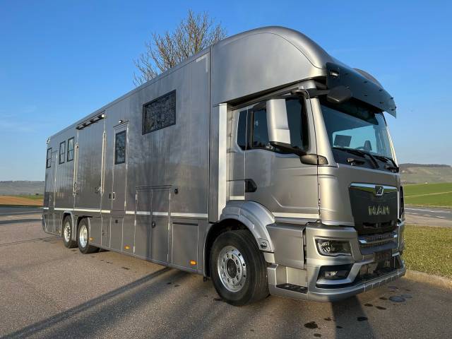 Zware paardenvrachtwagen (groot rijbewijs) HTI MAN TGS 26.470 HTI PROFESSIONAL 8 2026 Nieuw