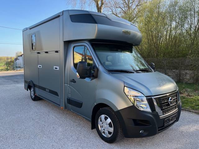 Kleine paardenvrachtwagen (B rijbewijs) Nissan NISSAN INTERSTAR DCI 165 MSG STALLION LIGHT 2026 Tweedehands