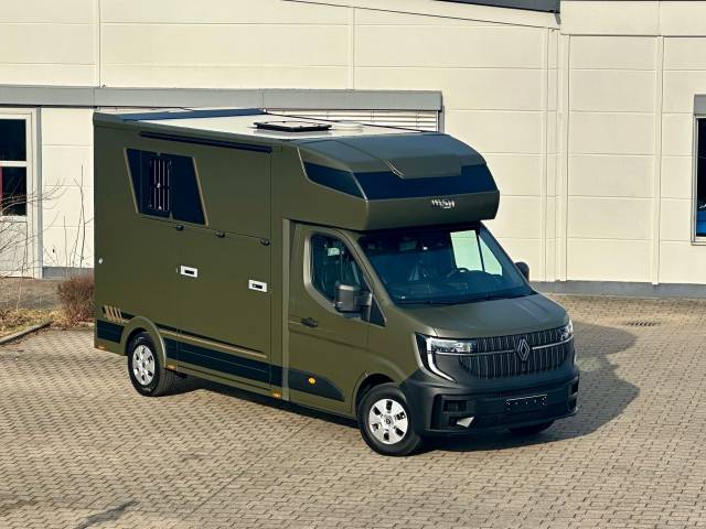 Kleine paardenvrachtwagen (B rijbewijs) Renault RENAULT MASTER 170 MSG STALLION LIGHT AUTOMATIQUE 2026 Nieuw