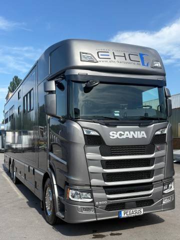 Zware paardenvrachtwagen (groot rijbewijs) Scania SCANIA S500 EHC POP OUT 2020 Tweedehands