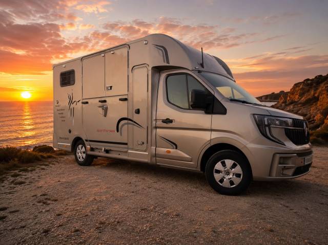 Kleine paardenvrachtwagen (B rijbewijs) Trans Box Svelto 10 2026 Nieuw