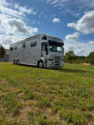 Zware paardenvrachtwagen (groot rijbewijs) STX iveco stalis 2011 Tweedehands