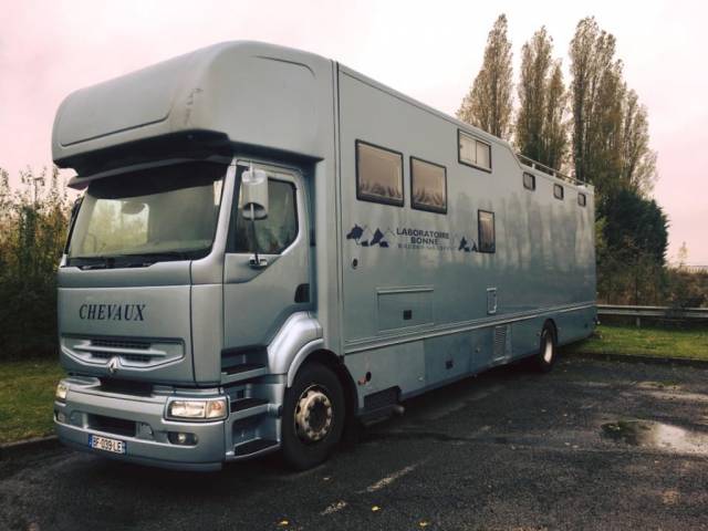 Zware paardenvrachtwagen (groot rijbewijs) Renault 420 dci 2006 Tweedehands