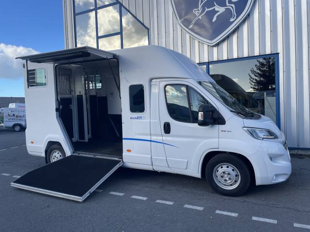 Kleine paardenvrachtwagen (B rijbewijs) Barbot Ducato 2019 Tweedehands