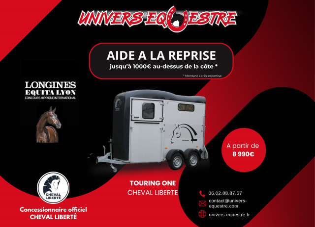 Paardentrailers Cheval Libert&eacute; GOLD TOURING ONE 1,5 Paard 2025 Nieuw