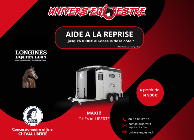 Paardentrailers Cheval Liberté DUOMAX 2 Paarden 2024 Nieuw