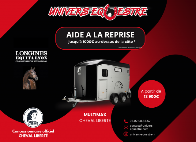 Paardentrailers Cheval Liberté MULTIMAX 2 Paarden 2025 Nieuw