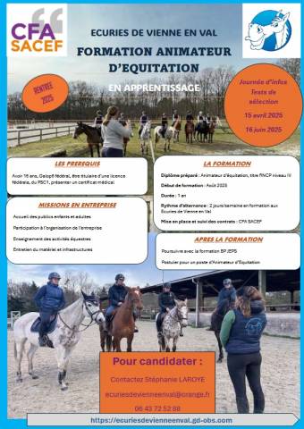 Leerling - Leer contract Voltijds - Loiret Frankrijk