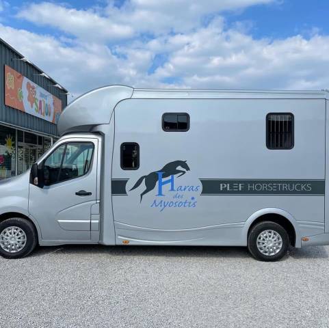 Kleine paardenvrachtwagen (B rijbewijs) Renault Master 3 2021 Tweedehands