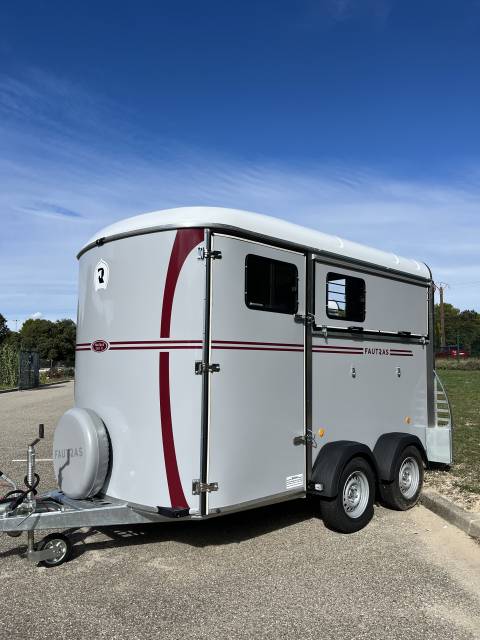 Paardentrailers Fautras  2 Paarden 2025 Nieuw