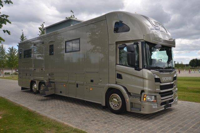 Zware paardenvrachtwagen (groot rijbewijs) Scania STX 2018 Tweedehands