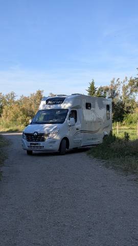 Kleine paardenvrachtwagen (B rijbewijs) Ameline HARAS 3 PLACES RENAULT MASTER 2016 Tweedehands