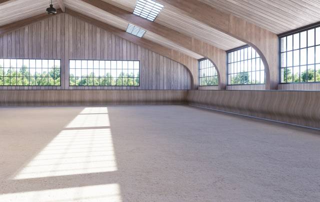 Hoefslagkering/pare-botte/curved kickboard