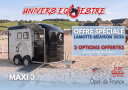 Paardentrailers Cheval Libert&eacute; MINIMAX  3 Paarden 2026 Nieuw