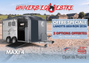 Paardentrailers Cheval Libert&eacute; OPTIMAX 4 Paarden 2026 Nieuw