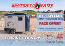 Paardentrailers Cheval Libert&eacute; TOURING COUNTRY 2 Paarden 2026 Nieuw