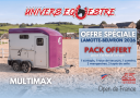 Paardentrailers Cheval Libert&eacute; MULTIMAX 2 Paarden 2026 Nieuw