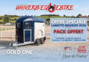 Paardentrailers Cheval Libert&eacute; GOLD ONE ORIGINS 1,5 Paard 2026 Nieuw