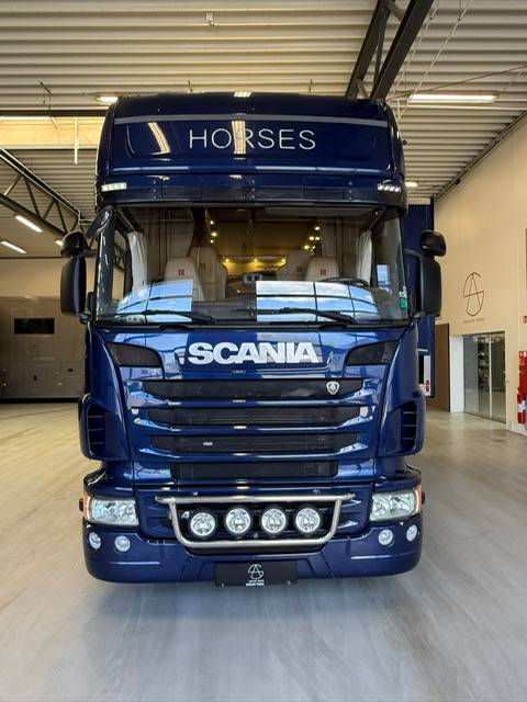 Zware paardenvrachtwagen (groot rijbewijs) Scania Interhorse 2013 Tweedehands