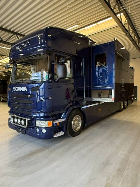 Zware paardenvrachtwagen (groot rijbewijs) Scania Interhorse 2013 Tweedehands