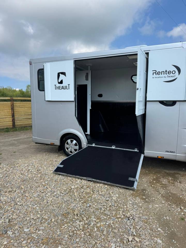 Kleine paardenvrachtwagen (B rijbewijs) Renault Master  2017 Tweedehands