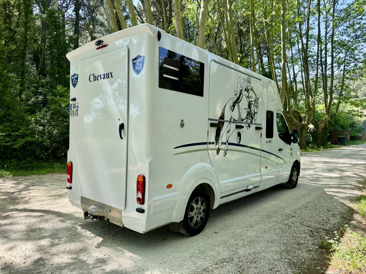 Kleine paardenvrachtwagen (B rijbewijs) Barbot POLYVAN D5 2021 Tweedehands