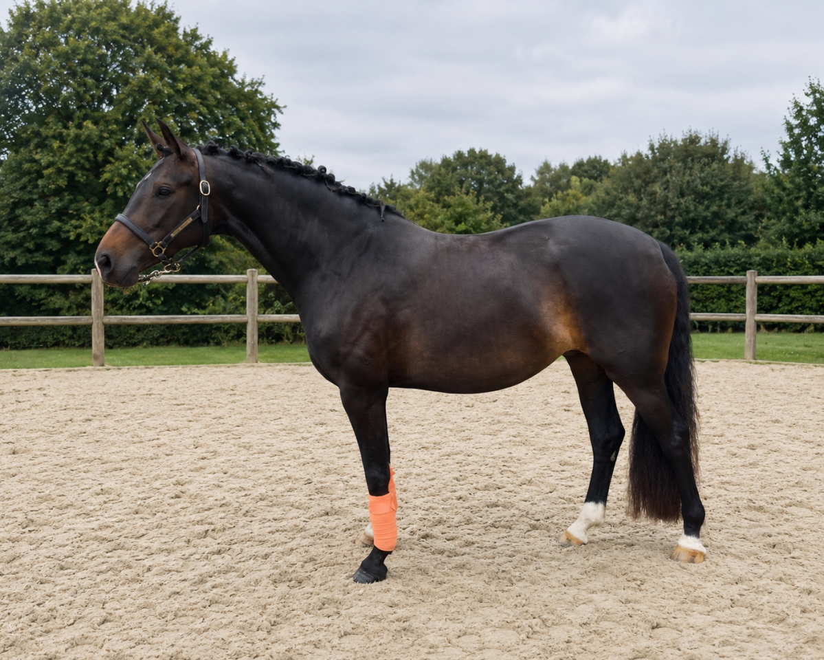 Merrie KWPN Nederlands sportpaard Te koop 2019 Bruin / Bai