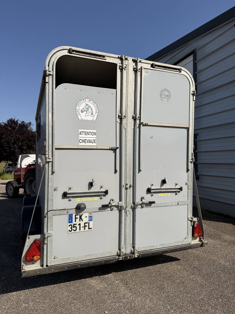 Paardentrailers Fautras OBLIC +3  3 Paarden 2019 Tweedehands