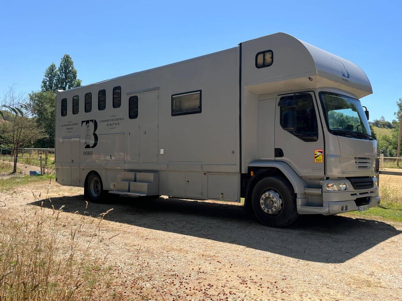 Zware paardenvrachtwagen (groot rijbewijs) Daf living 2008 Tweedehands