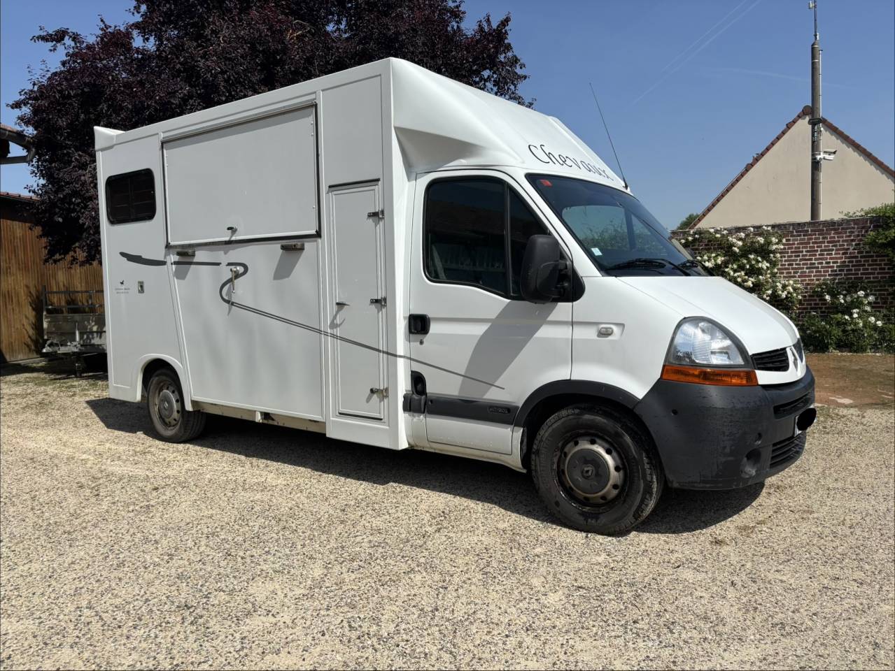 Paardentrailers Renault Master 2 Paarden 2008 Tweedehands