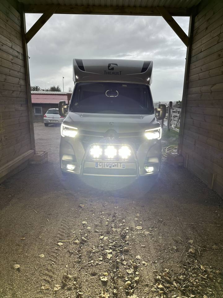 Kleine paardenvrachtwagen (B rijbewijs) Theault THEAULT STALLE  renault master 2022 Tweedehands