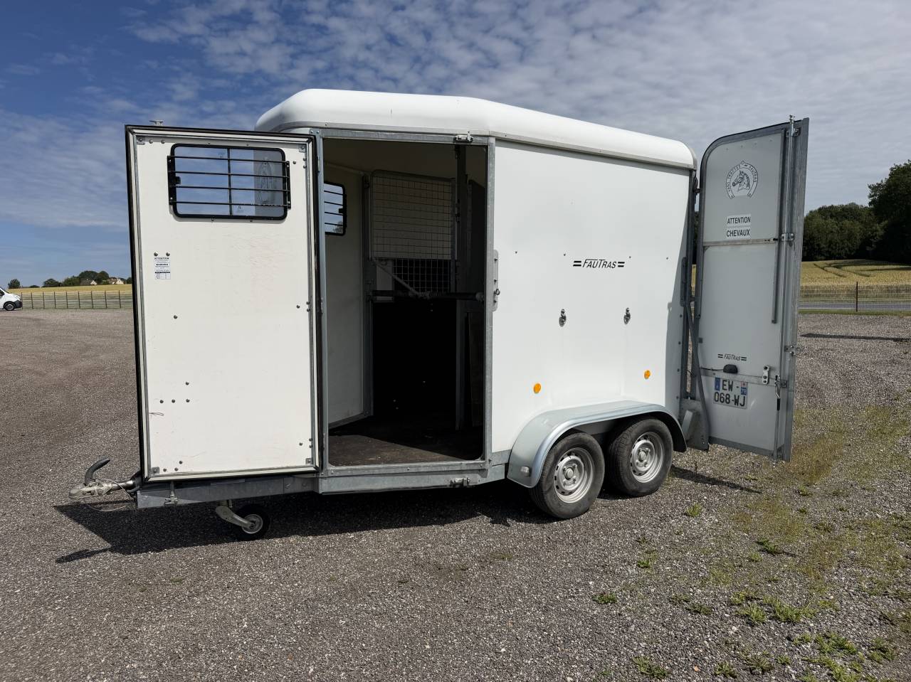 Paardentrailers Fautras PROVAN  2 Paarden 2018 Tweedehands