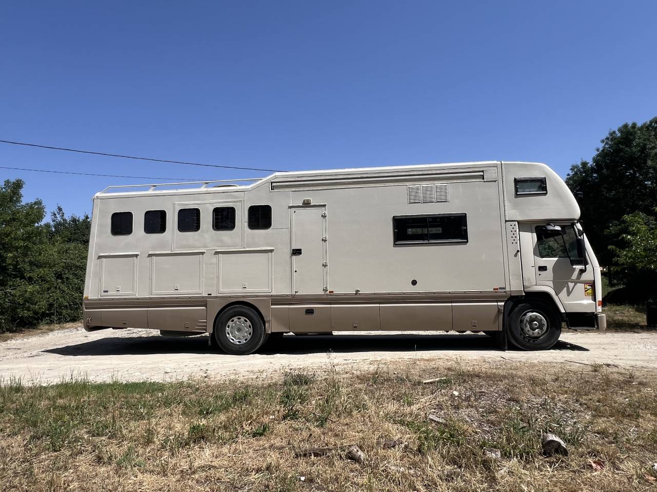 Zware paardenvrachtwagen (groot rijbewijs) Volvo Fl7 1995 Tweedehands