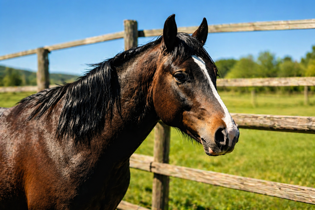 Hengst Franse rijpony PFS Te koop 2024 Bruin / Bai