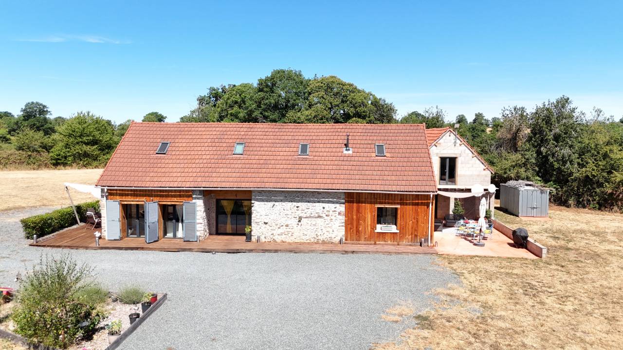 Plattelands huis Koop Creuse