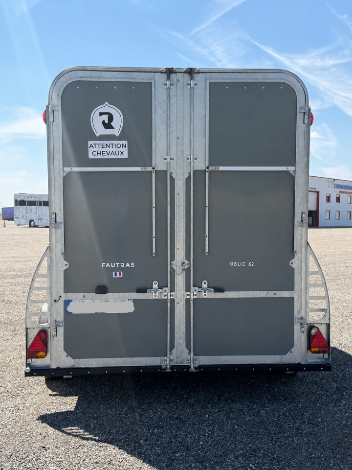 Paardentrailers Fautras OBLIC X2 2 Paarden 2025 Tweedehands