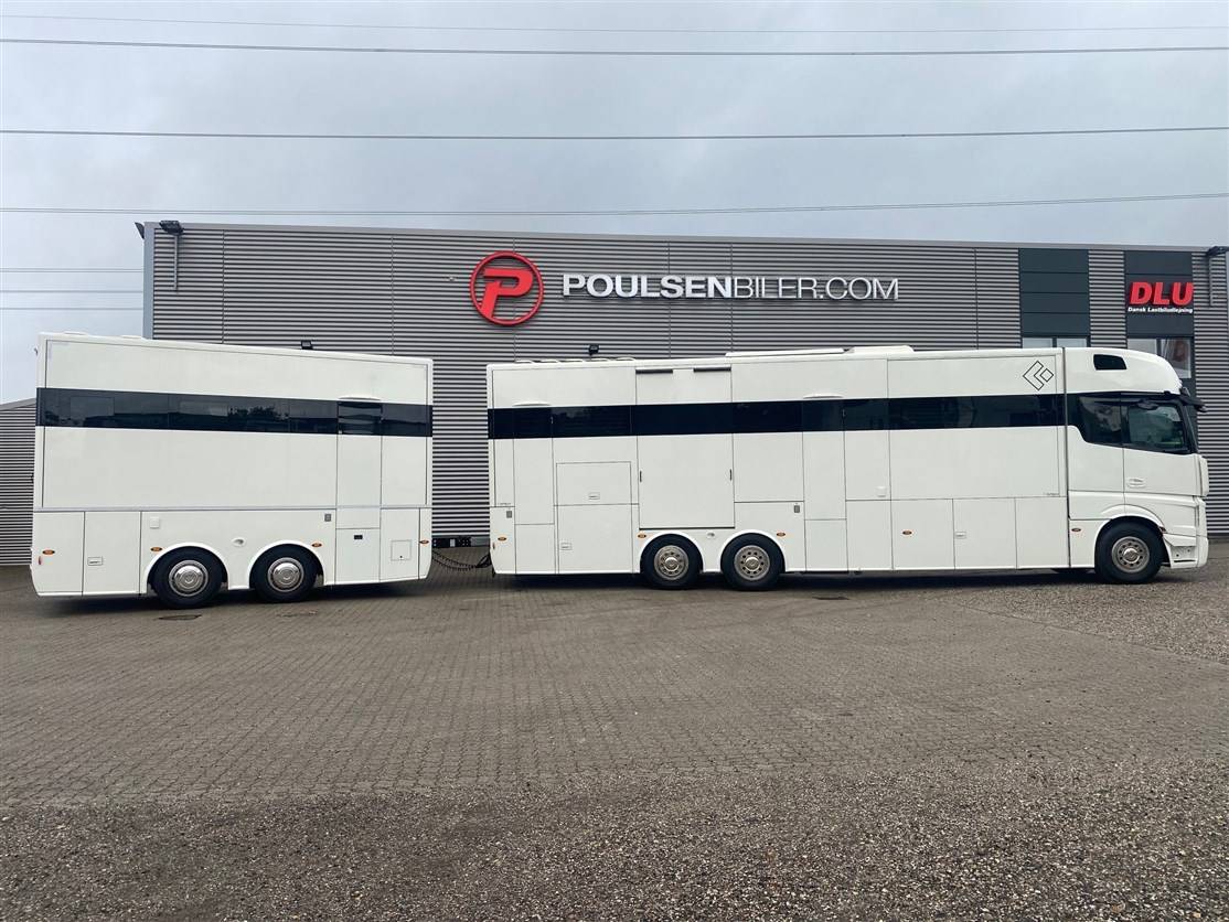 Zware paardenvrachtwagen (groot rijbewijs) Mercedes ketterer 2020 Tweedehands