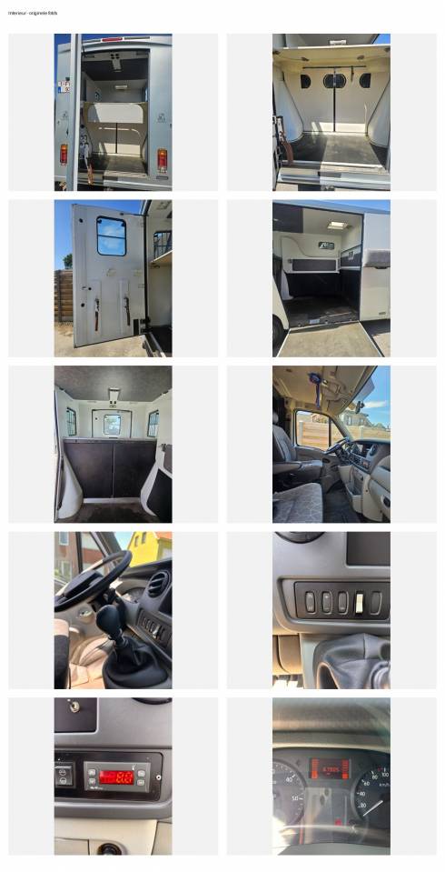 Theault proteo 5  renault master slechts 68000km 
