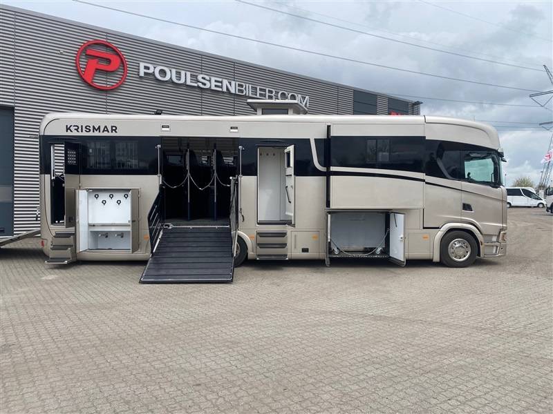 Zware paardenvrachtwagen (groot rijbewijs) Scania krismar 2023 Tweedehands