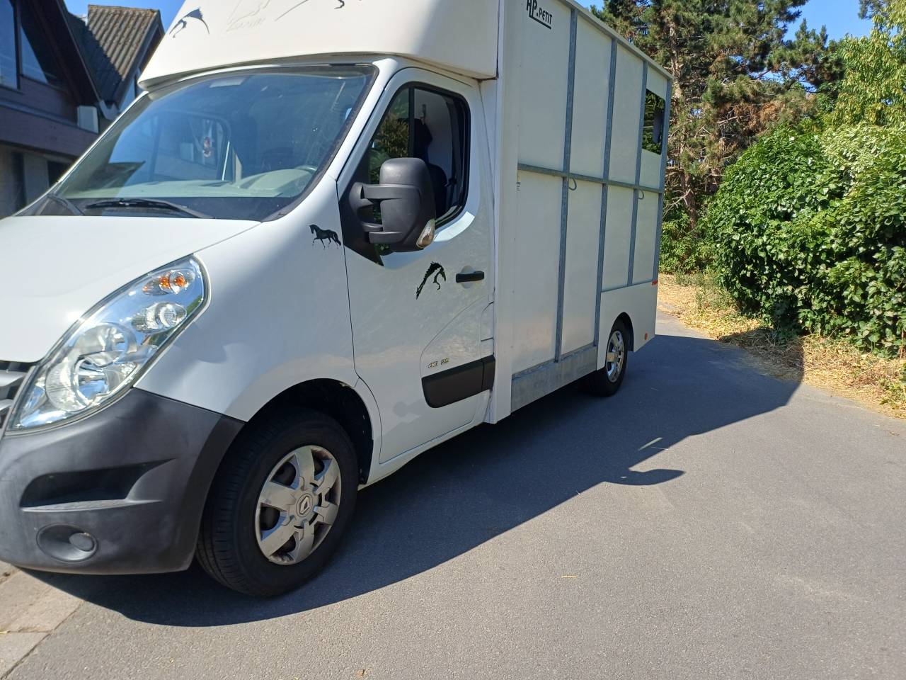 Kleine paardenvrachtwagen (B rijbewijs) Renault Master 2013 Tweedehands