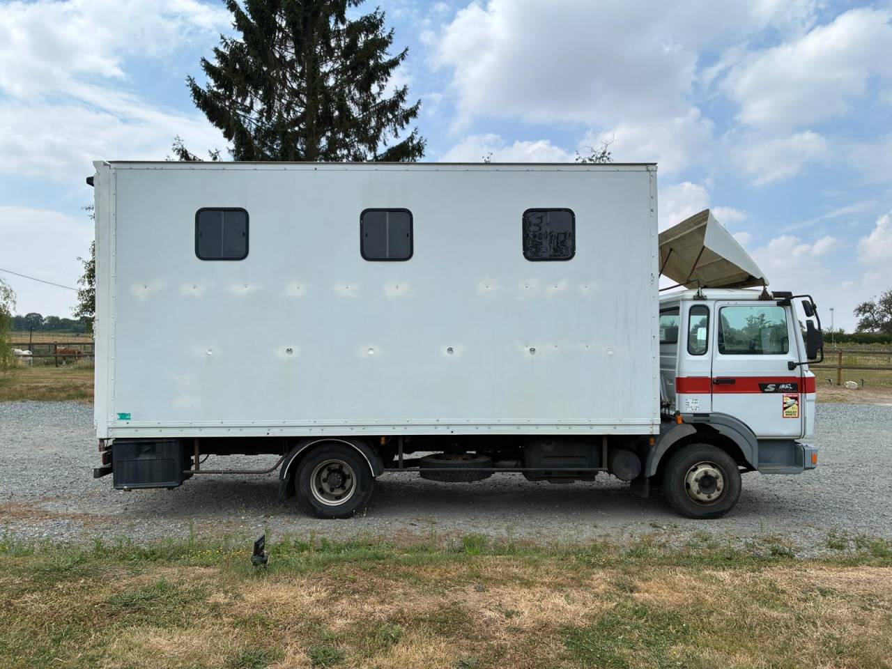 Zware paardenvrachtwagen (groot rijbewijs) Renault RENAULT 1998 Tweedehands