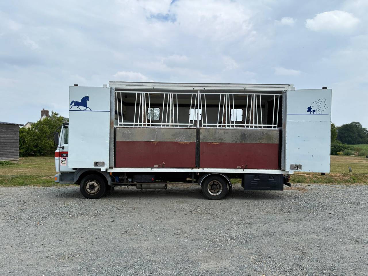 Zware paardenvrachtwagen (groot rijbewijs) Renault RENAULT 1998 Tweedehands