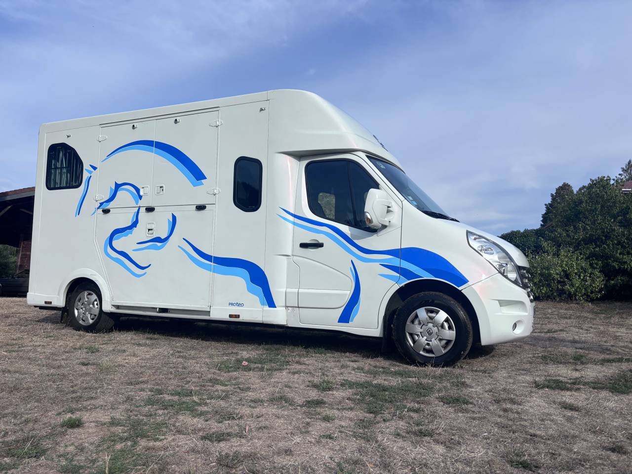 Kleine paardenvrachtwagen (B rijbewijs) Renault Master Proteo 2010 Tweedehands