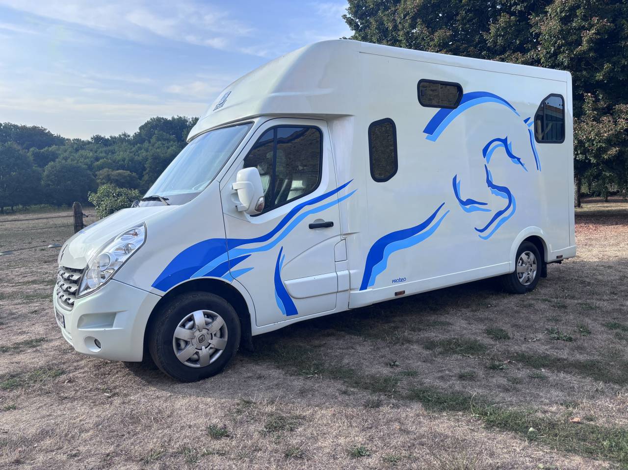 Kleine paardenvrachtwagen (B rijbewijs) Renault Master Proteo 2010 Tweedehands