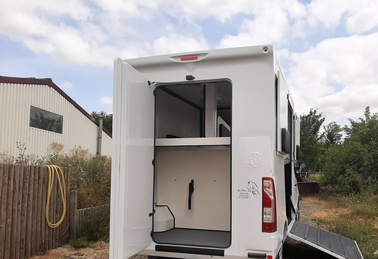 Kleine paardenvrachtwagen (B rijbewijs) Renault Master 2017 Tweedehands