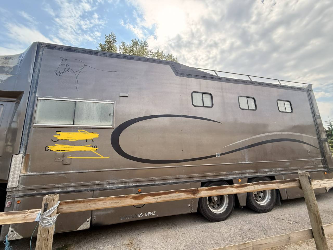 Zware paardenvrachtwagen (groot rijbewijs) Scania S&eacute;rie 3 113 M 1991 Tweedehands