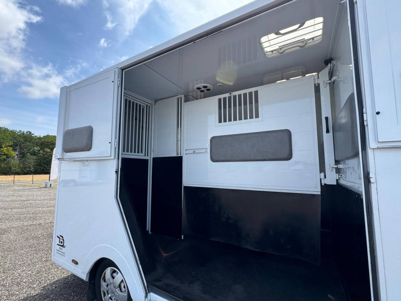 Kleine paardenvrachtwagen (B rijbewijs) TBST RENAULT MASTER 2023 Tweedehands