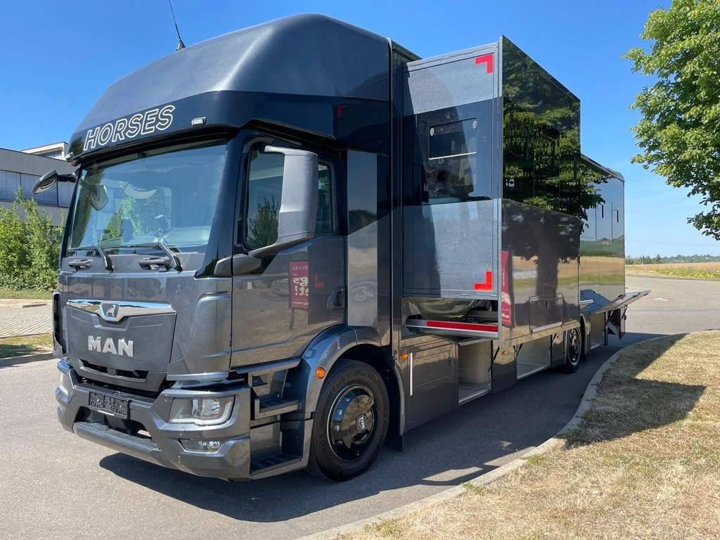 Zware paardenvrachtwagen (groot rijbewijs) Man MAN TGM 18.320 ANKA POP OUT 2026 Nieuw